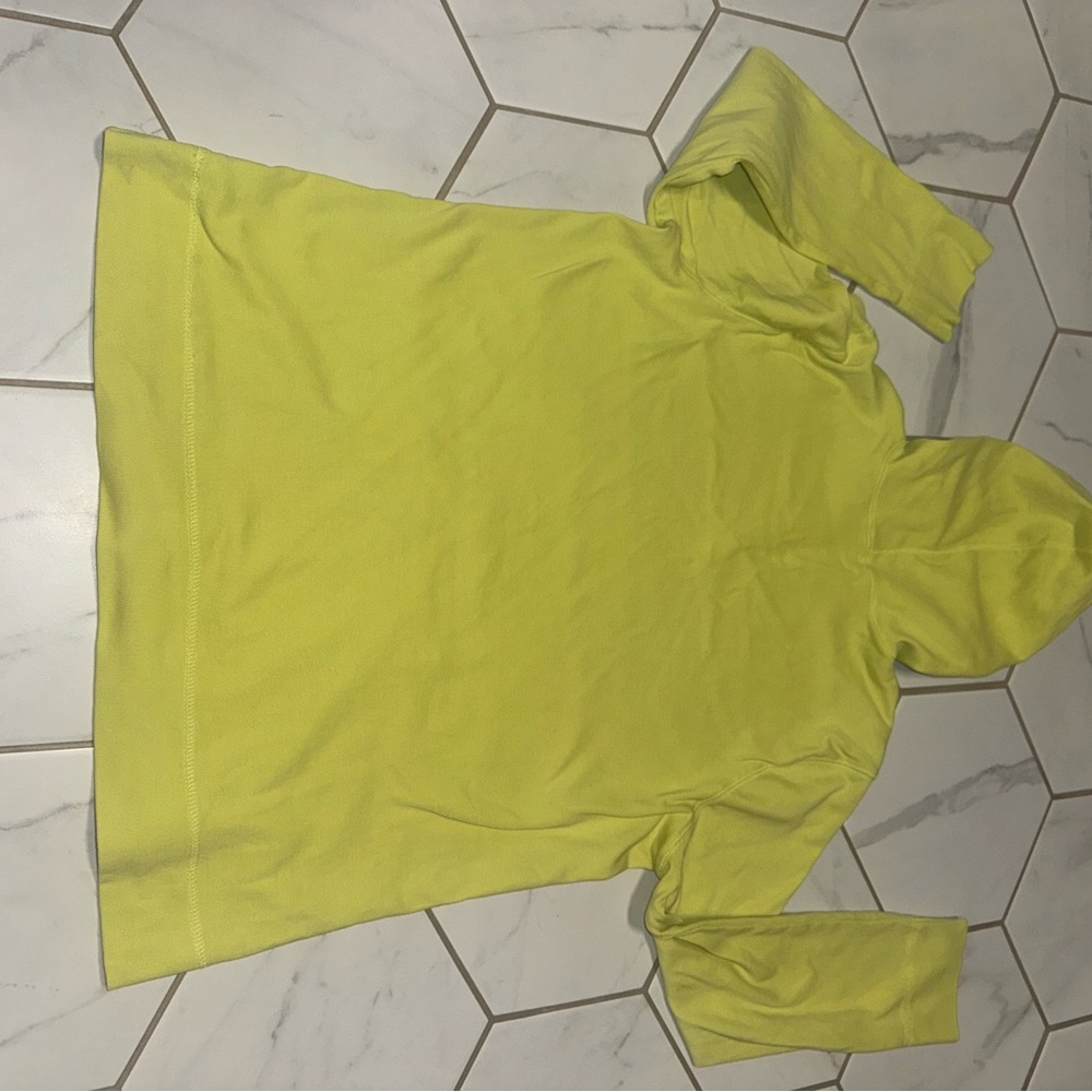 Pendleton Hoodie Adult XL Yellow‎ Sweatshirt Long Sleeve V-Neck Cotton Womens - Picture 6 of 6
